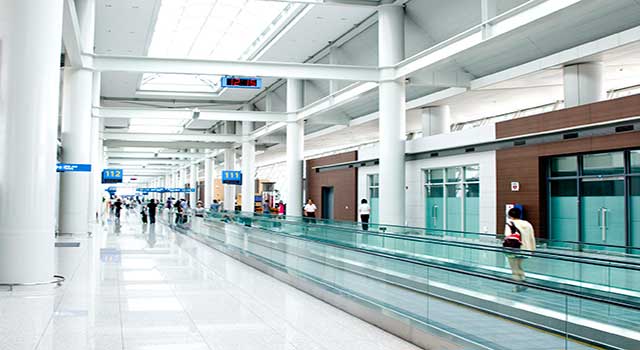 ICN Airport is a hub for cargo traffic and international civilian air transportation in East Asia.